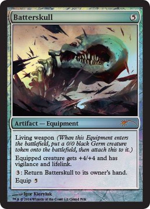 PLD]殴打頭蓋/Batterskull《英語》【Grand Prix Promos】