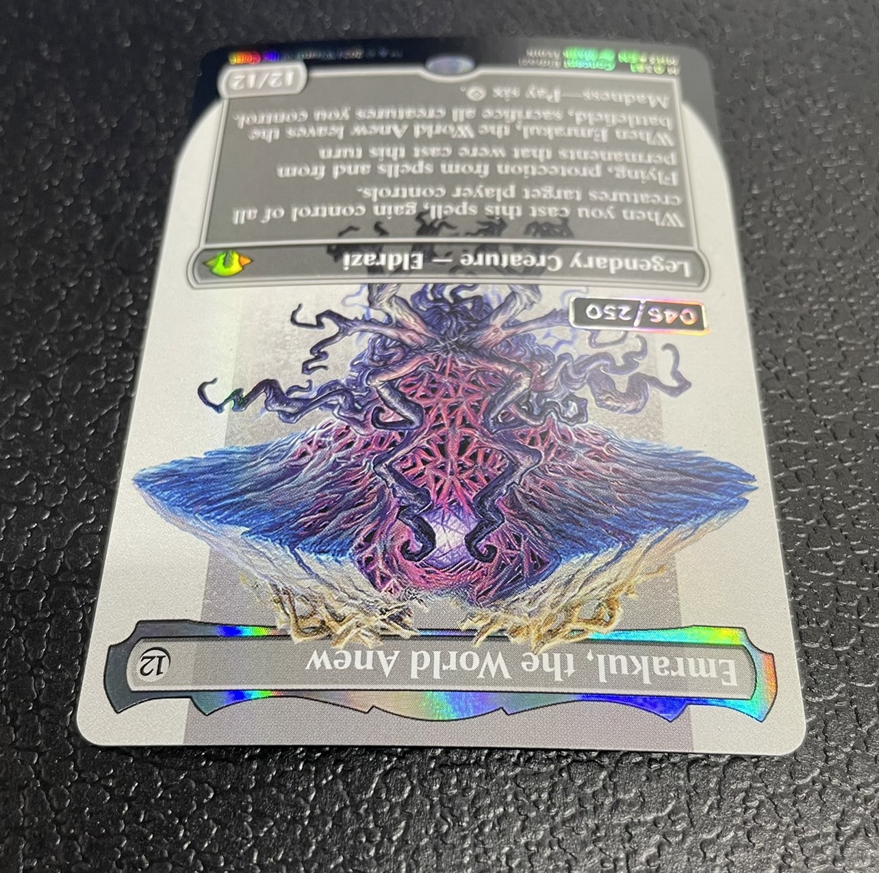 日本語 拡張 foil 機械文明の旗手、エドガー 169)□拡張アート□《機械