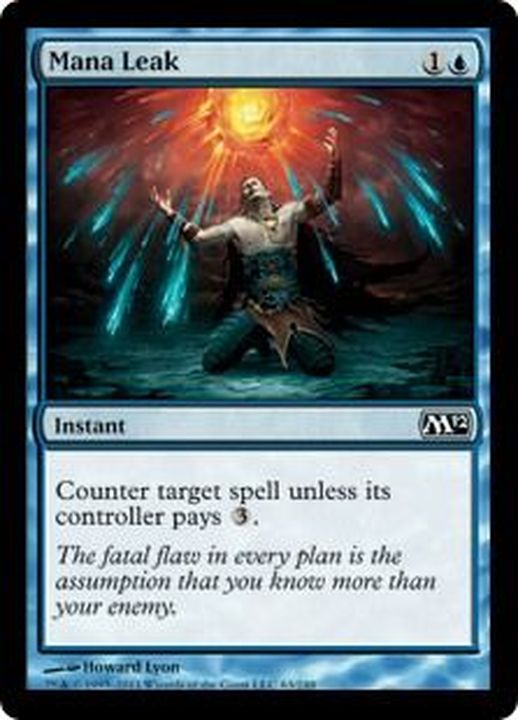 マナ漏出/Mana Leak《英語》【M12】
