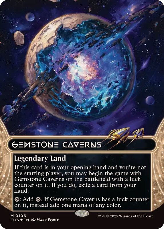 MTG 宝石の洞窟 foil 日)【Foil】宝石の洞窟 / Gemstone Caverns【TSP
