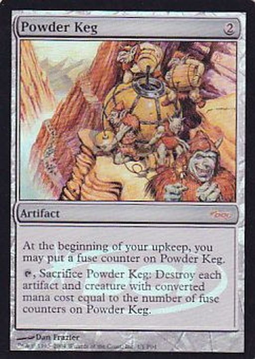 FOIL)火薬樽/Powder Keg《英語》【Magic Player Rewards】