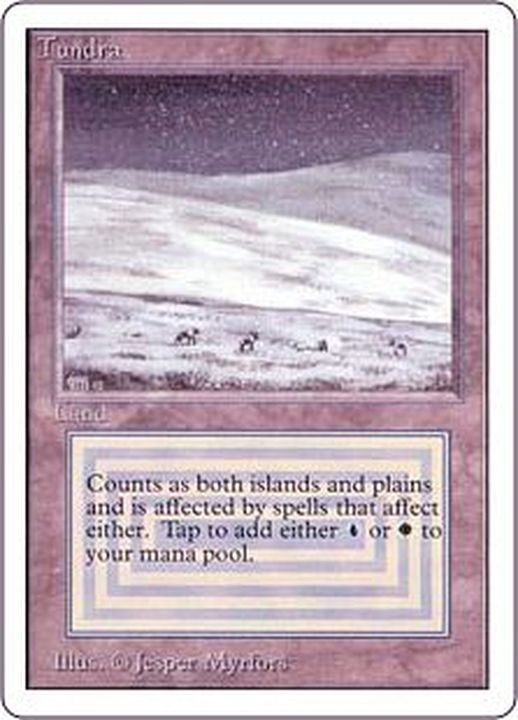 MTG Tundra 英語 3ED リバイズド デュアルランドTundra 3ED EN