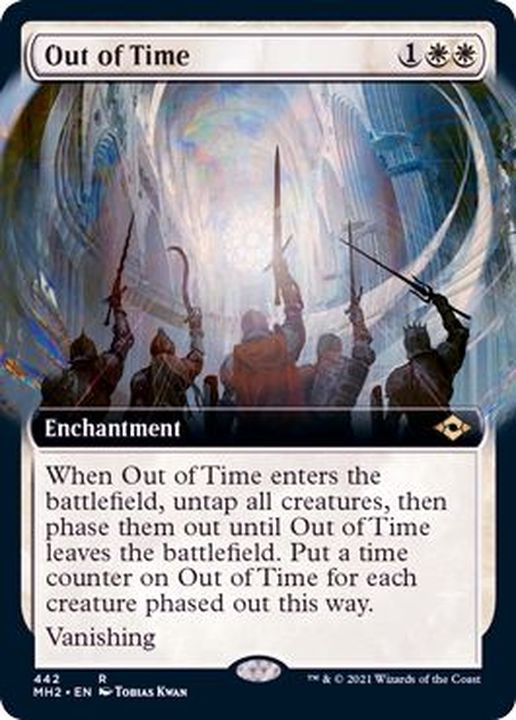 FOIL)(フルアート)時空からの退去/Out of Time《英語》【MH2】