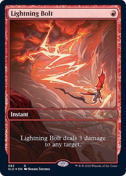 MTG 稲妻 / Lightning Bolt Foil Secret Lair MTG 稲妻/Lightning Bolt
