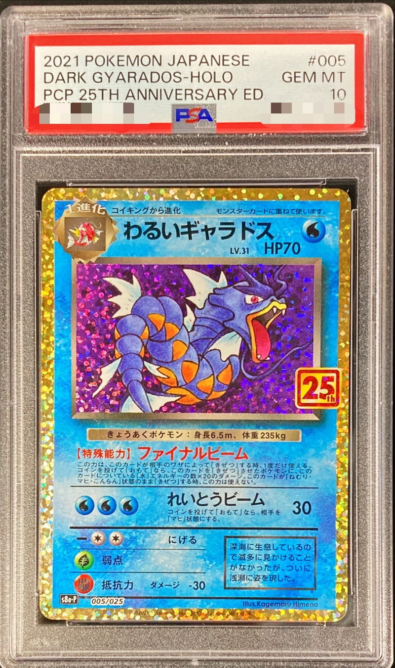 ひかるコイキング わるいギャラドス PSA10 2連番 25th オンライン