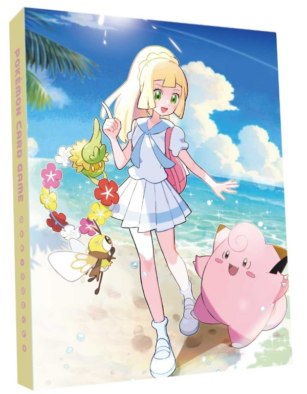 ポケモン 韓国限定 クリアファイル リーリエ バトルパートナーズ 2枚