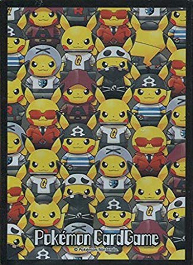 デッキシールド『団員ごっこピカチュウ』64枚入り【サプライ】{-}