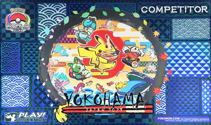 WCS2023 ポケモン世界大会 横浜 ラバープレイマット 出場者限定品