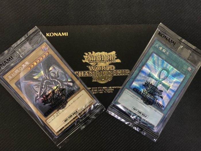 遊戯王 wcs2019 遊戯王 wcs 2019 未開封 優勝賞品 封筒 未開封 遊戯王