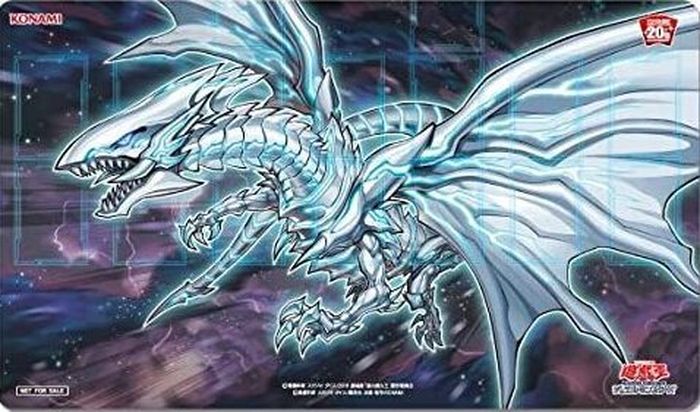 遊戯王 アジア プレイマット 青眼の亜白龍 プレイマット『青眼の亜白龍(