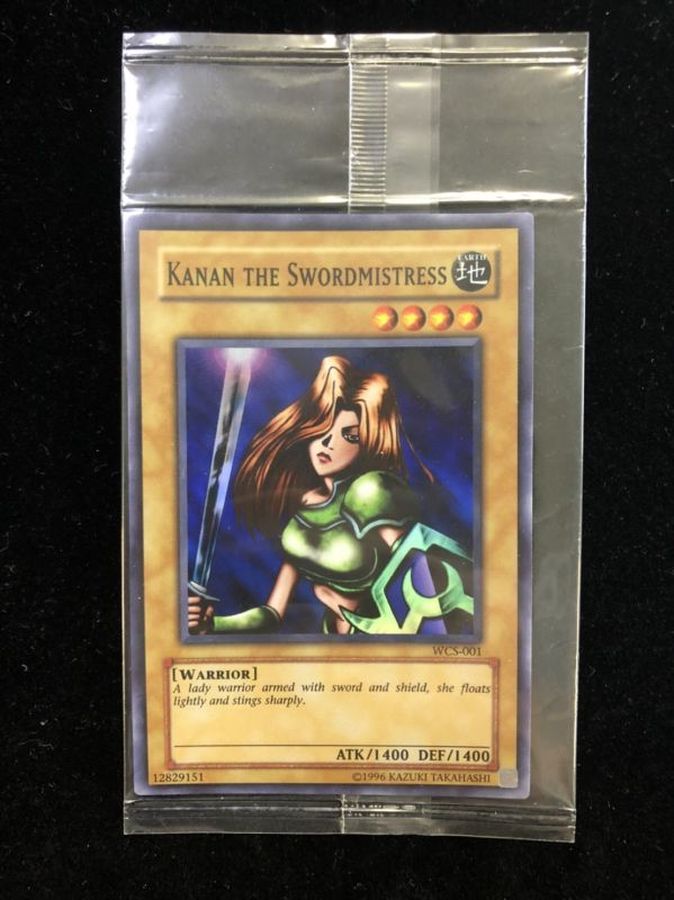 遊戯王 女剣士カナン WCS-001 未開封 配布1600枚 20th 25th 遊戯王 女