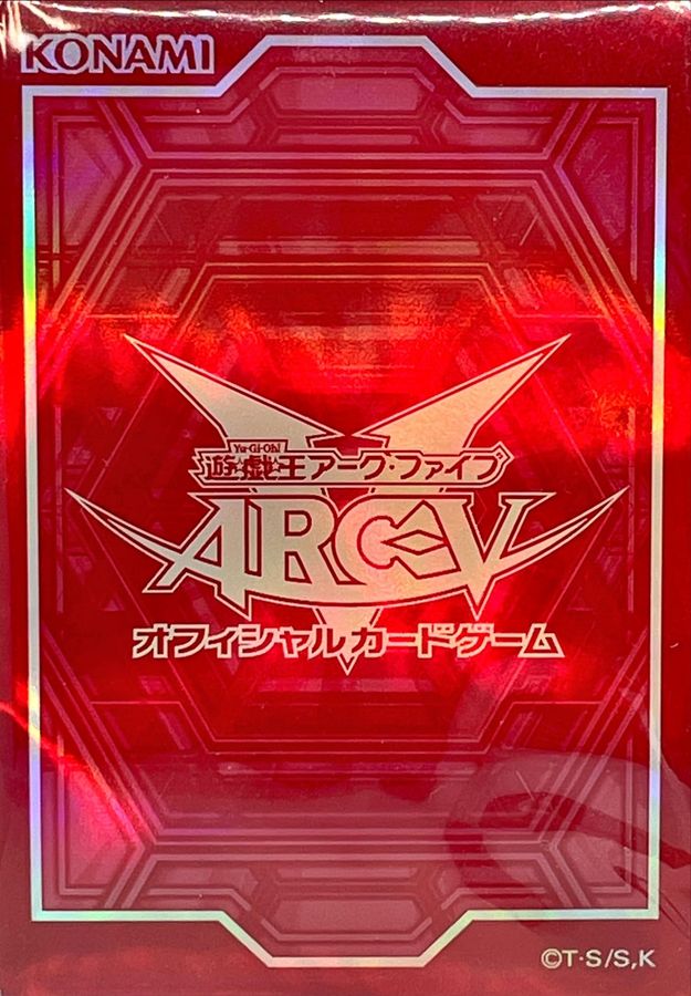 遊戯王 ARC-V スリーブ ASIA REGION 2015 134枚 遊戯王 ARC-V スリーブ