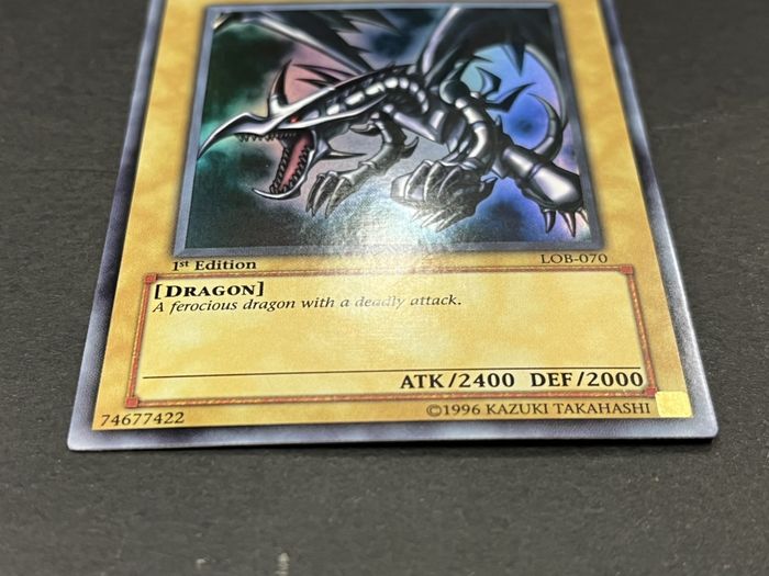 状態A-〕☆旧アジア☆真紅眼の黒竜【ウルトラ】{LOB-070}《モンスター》