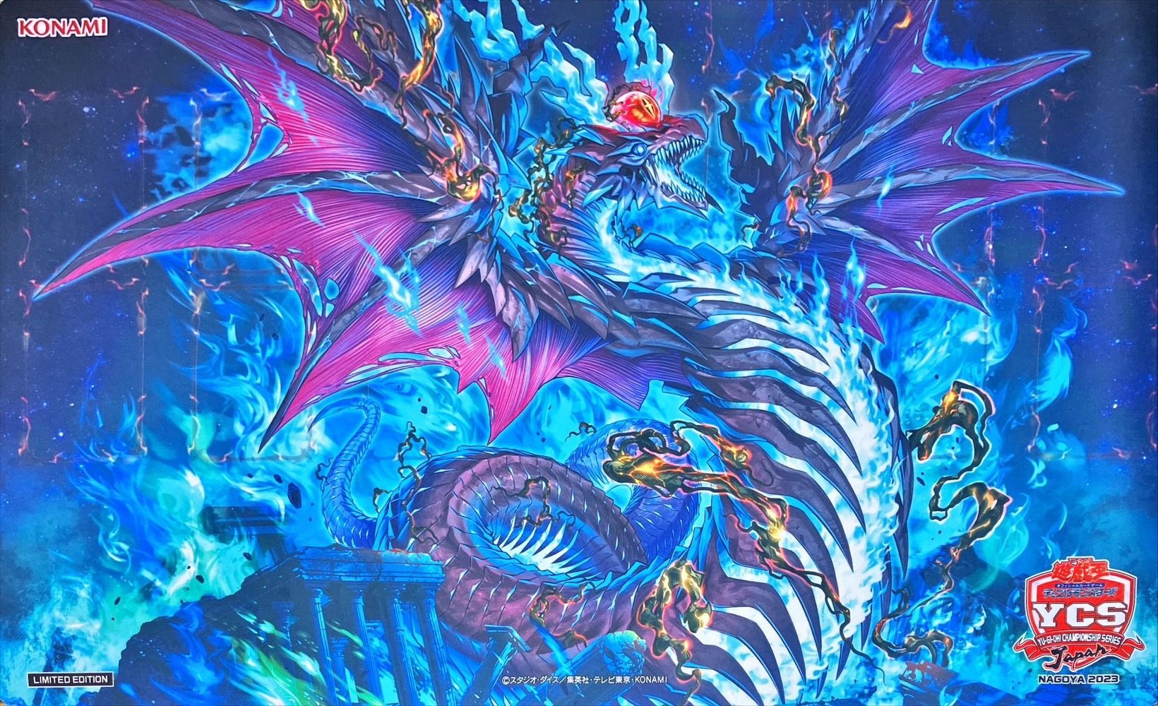 未開封】【YCSJ名古屋限定】遊戯王OCGドミナススパイラルプレイマット