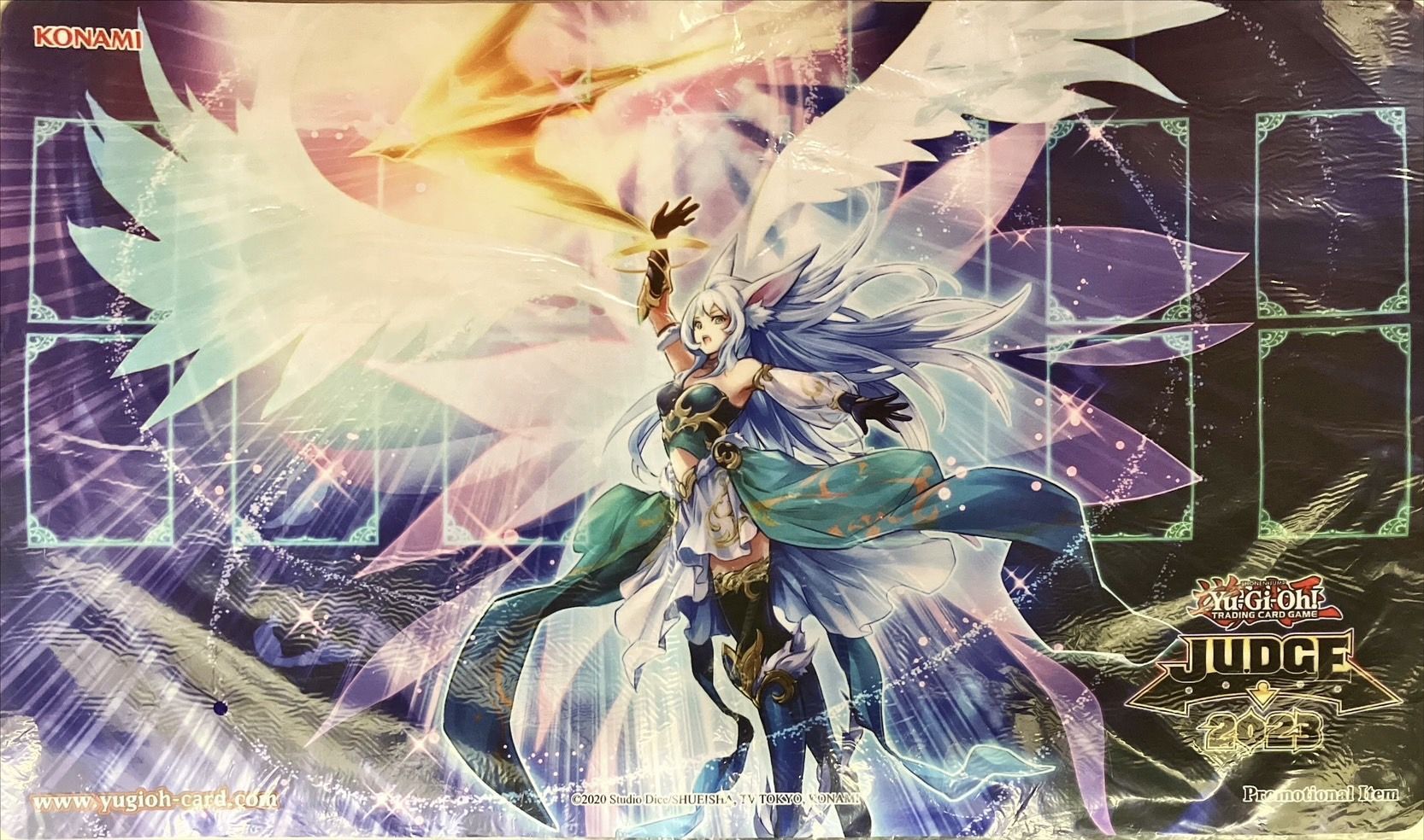 JUDGE 2025 プレイマット 優麗なる霊鏡姫 遊戯王 公式 プレイマット 優麗