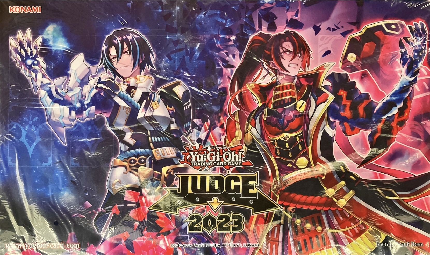 遊戯王 ヴィサス ライズハート JUDGE プレイマット プレイマット