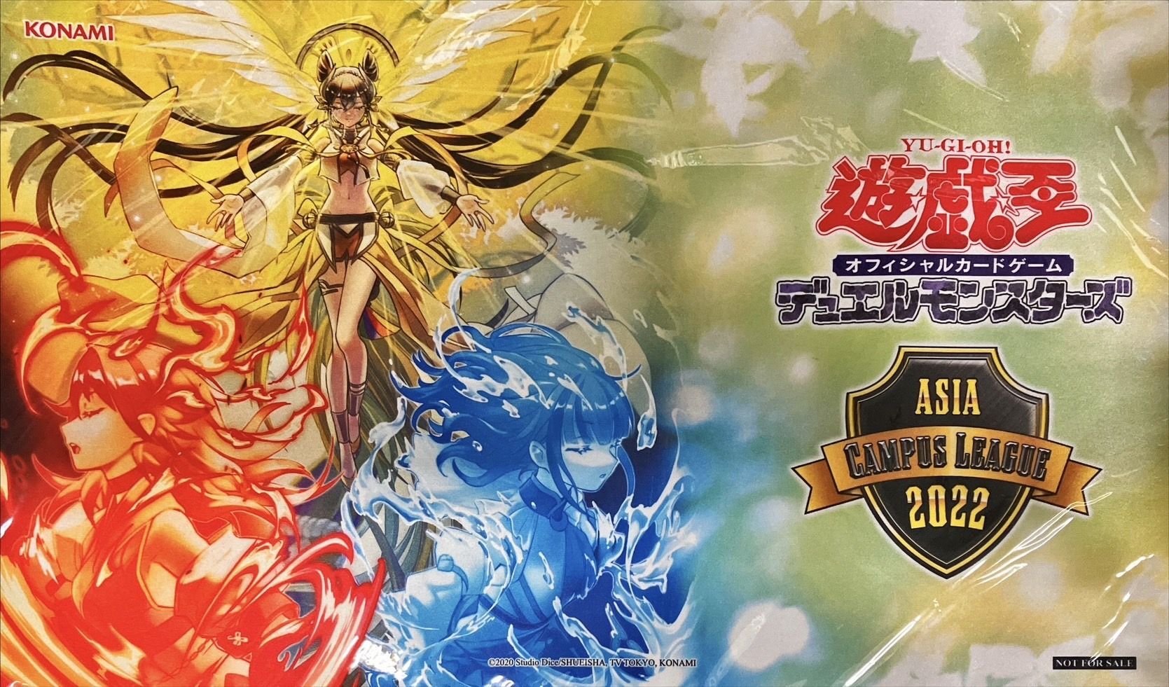 希少 海外限定 御巫 みかんこ プレイマット 新品未開封 遊戯王 希少