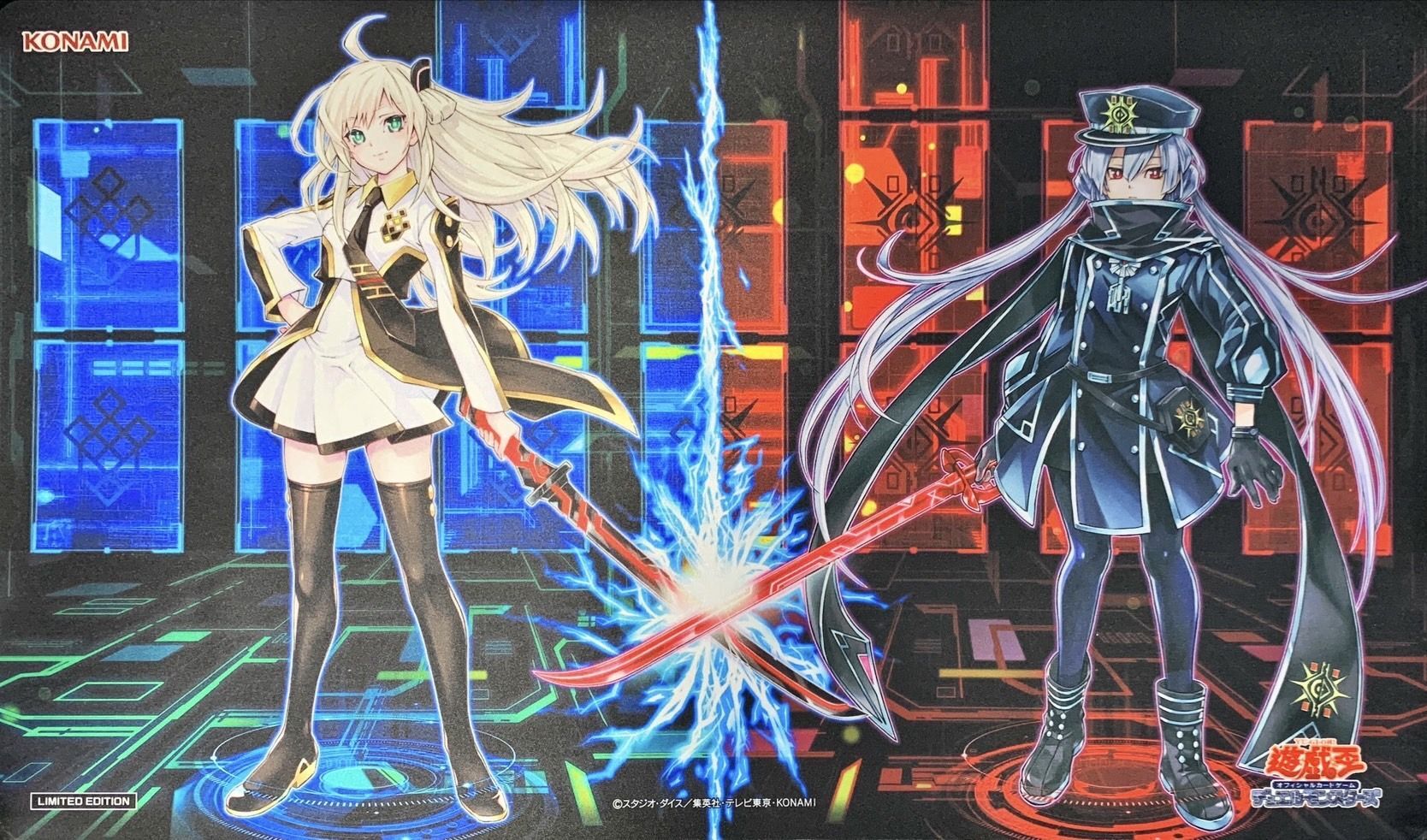 遊戯王 公式 プレイマット 閃刀姫＝ゼロ WCQ 2026 未開封 EU版 遊戯王 公式