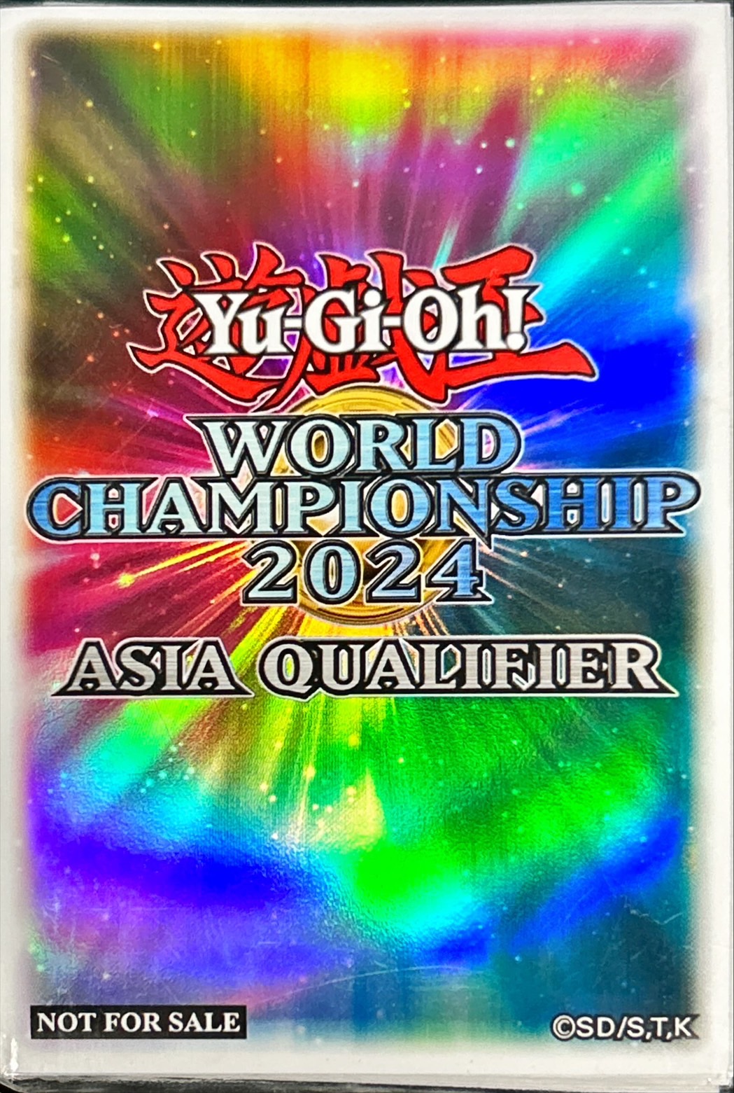遊戯王WCS2024 スリーブ 赤 未開封 yu-gi-oh 世界大会 未開封状態A