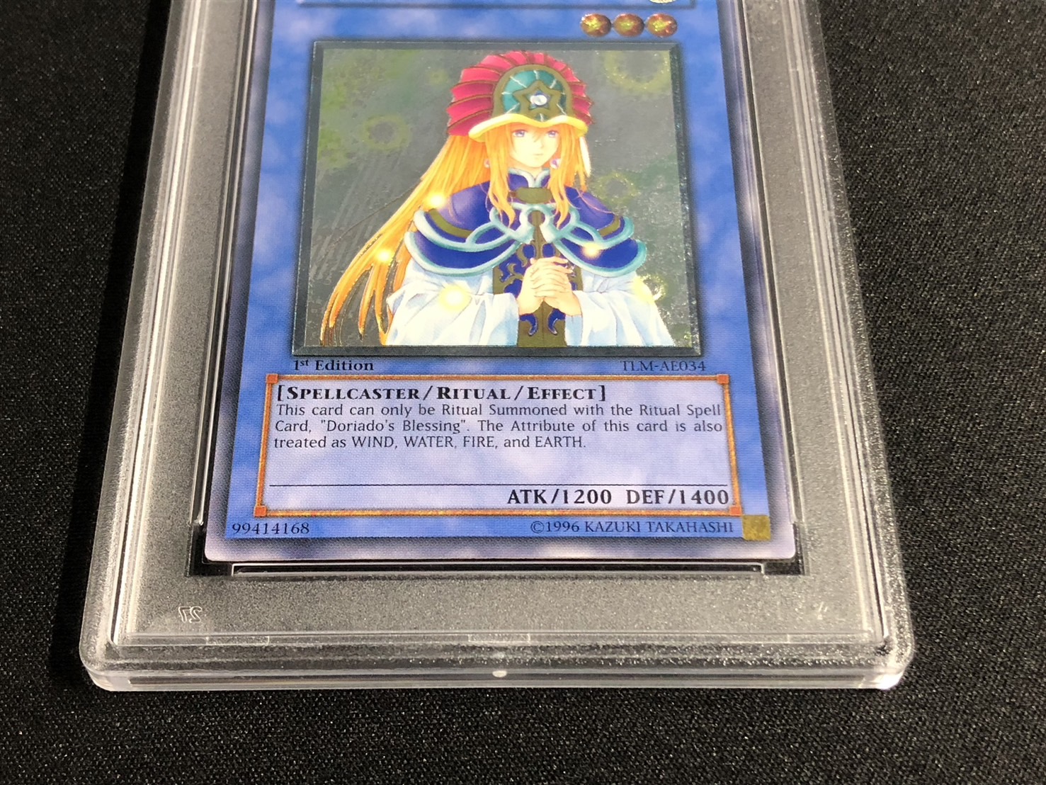 PSA10 遊戯王 英語 精霊術師ドリアード レリーフ PSA10 遊戯王 英語版