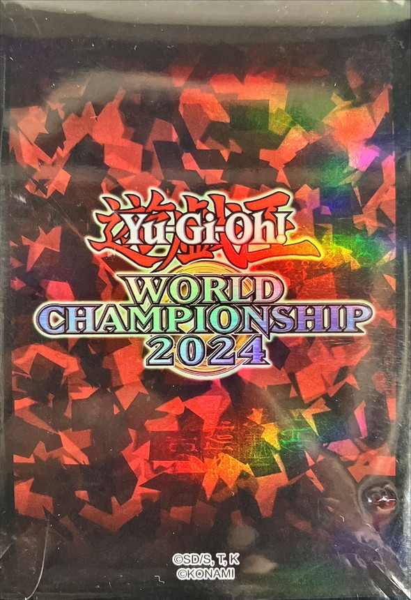 遊戯王 WCS2025 スリーブ赤 公式100枚入り スリーブ『WCS2025(赤)』100