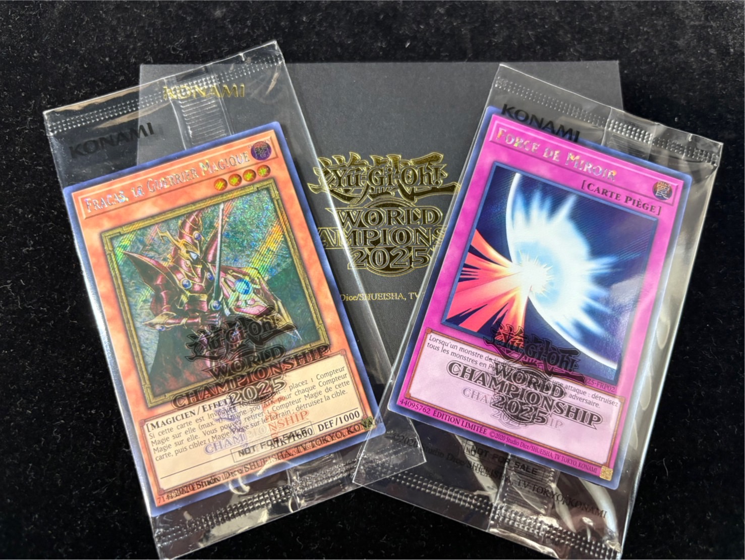 遊戯王 wcs2025 封筒 WCS/World Championship 2023 来場記念カード2枚