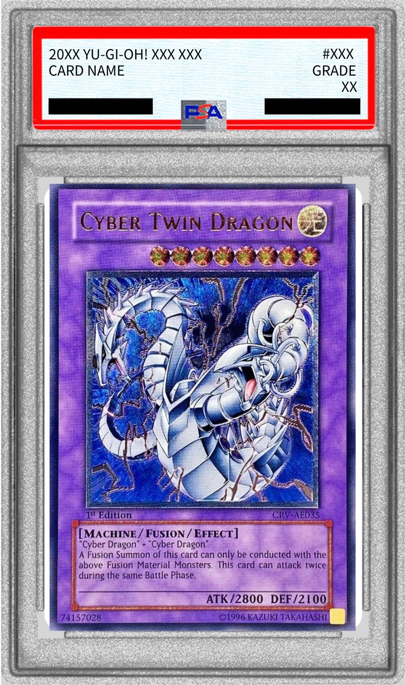 遊戯王 サイバー・エンド・ドラゴン 旧レリーフ PSA9 遊戯王 サイバー