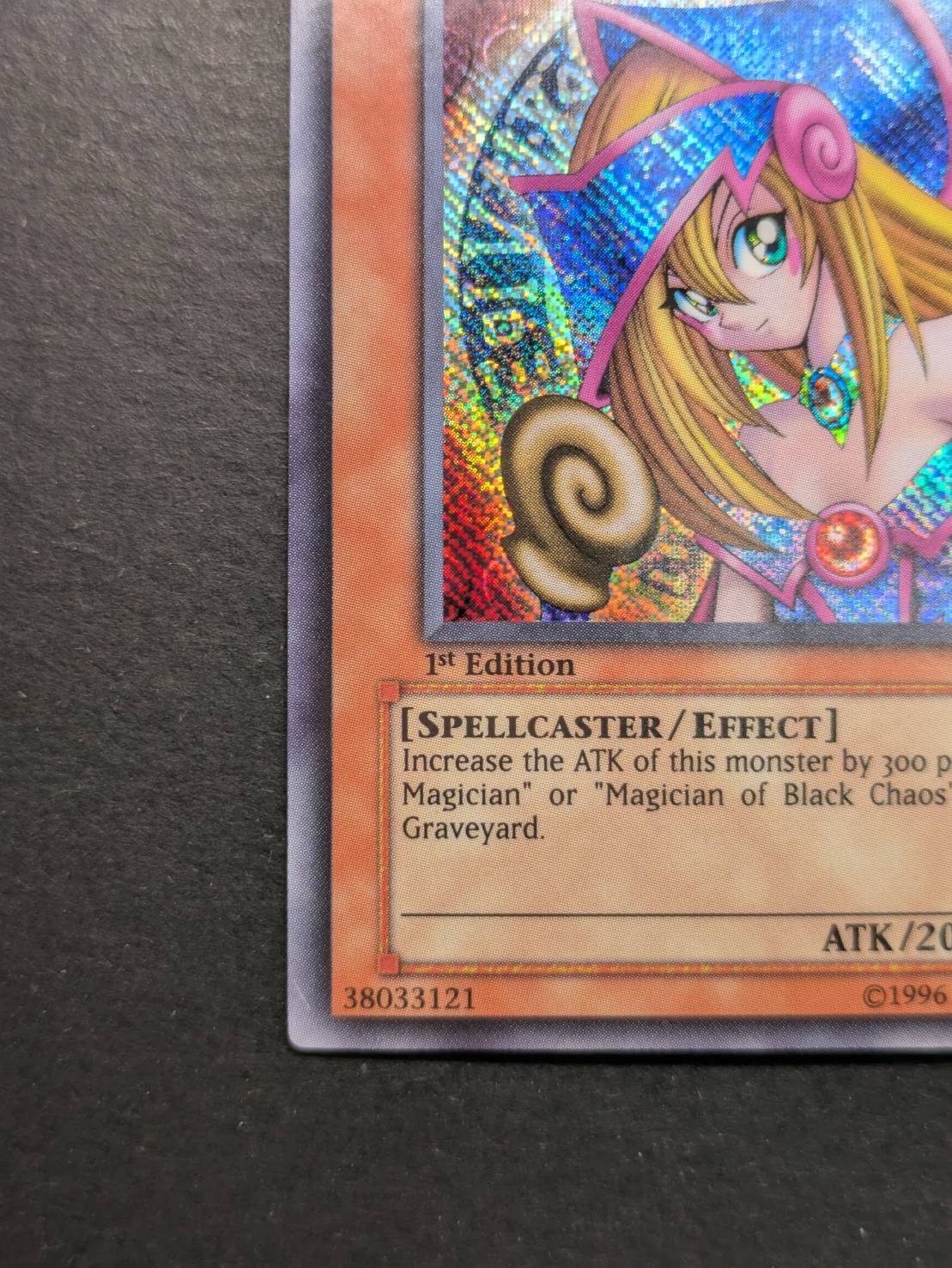 状態B〕☆旧アジア☆ブラックマジシャンガール【シークレット】{MFC