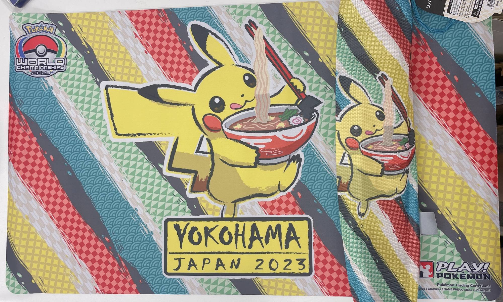 ポケモンワールドチャンピオンシップ 2023 ラバープレイマット 3種