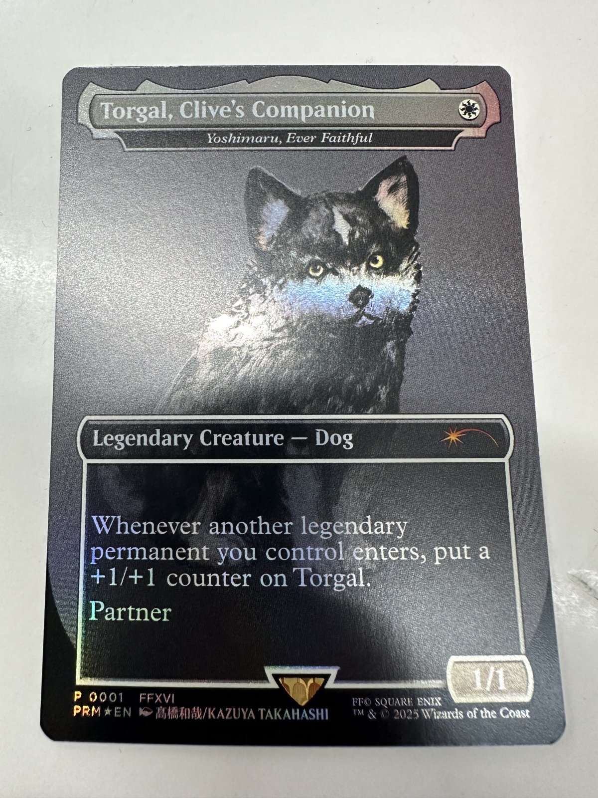 MTG トルガル Clive's Companion 永久忠義の義丸 FOIL 永久忠義の義丸