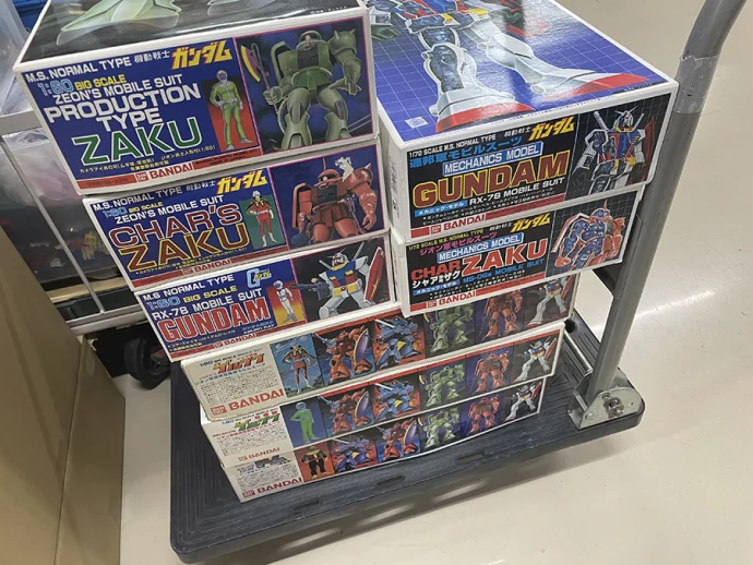 宅配】奈良県生駒市のプラモデル買取実績｜バンダイ「RX-78 ガンダム