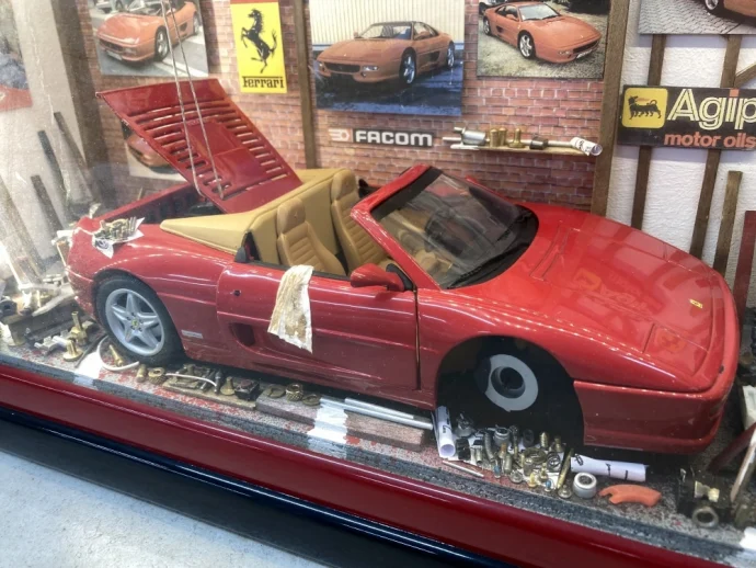 パトリック リシャール ハンドメイド ジオラマアート パトリック