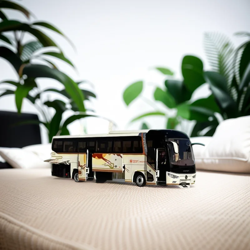 専用翔平 1:36スケール Foton Ohui BJ6122 観光バスモデル Diecast