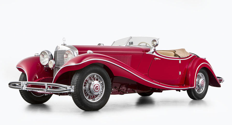 Mercedes Benz 500K Special Roadster Stolen At The End of WW2 Up