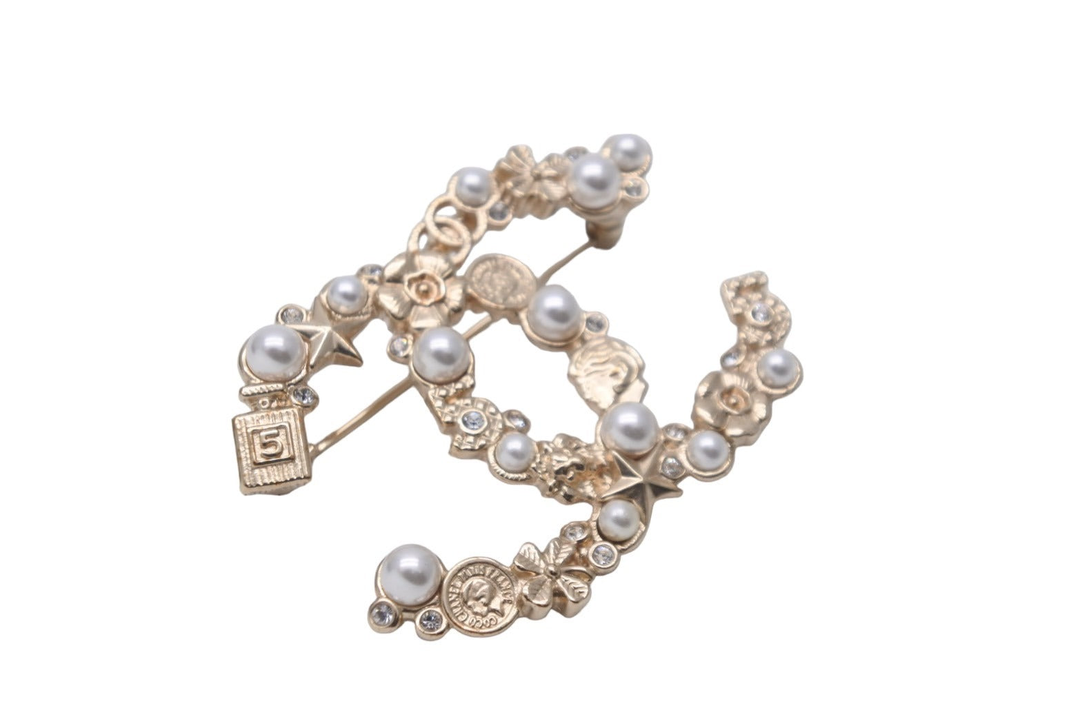 希少！CHANEL No5ブローチ 希少！CHANEL No5ブローチ