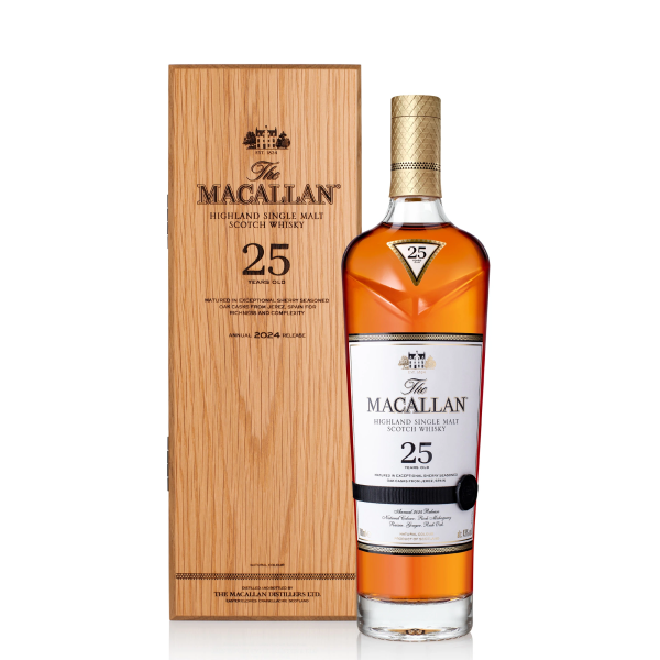 Whisky Macallan Sherry Oak 25 Anos 700ml na Casa da Bebida