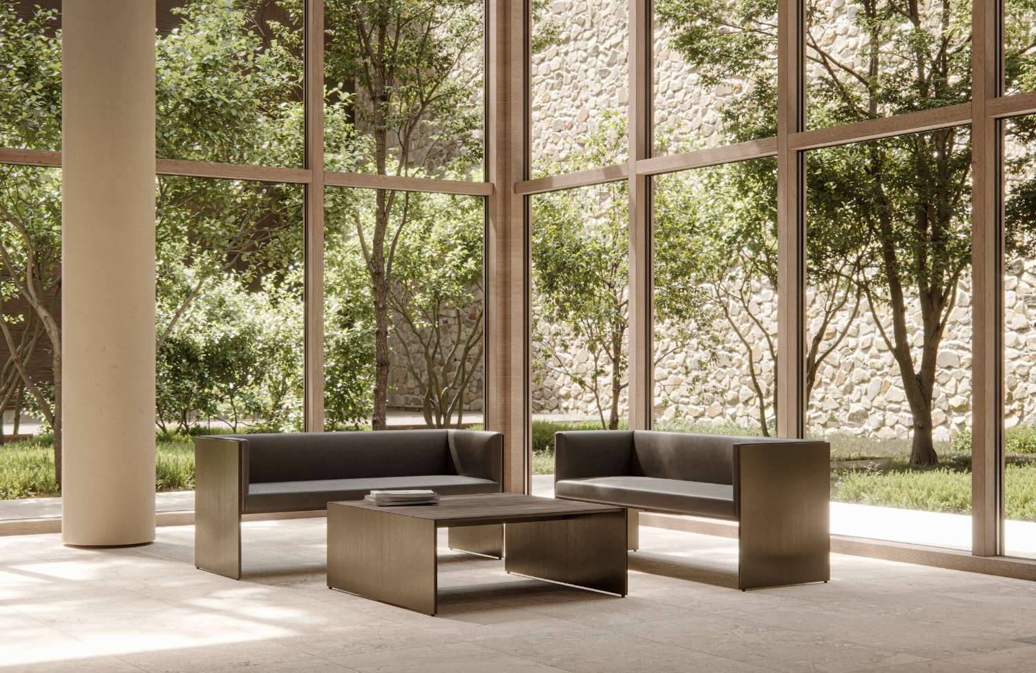 unico/ウニコ ローテーブル センターテーブル ガラス天板 北欧 unico