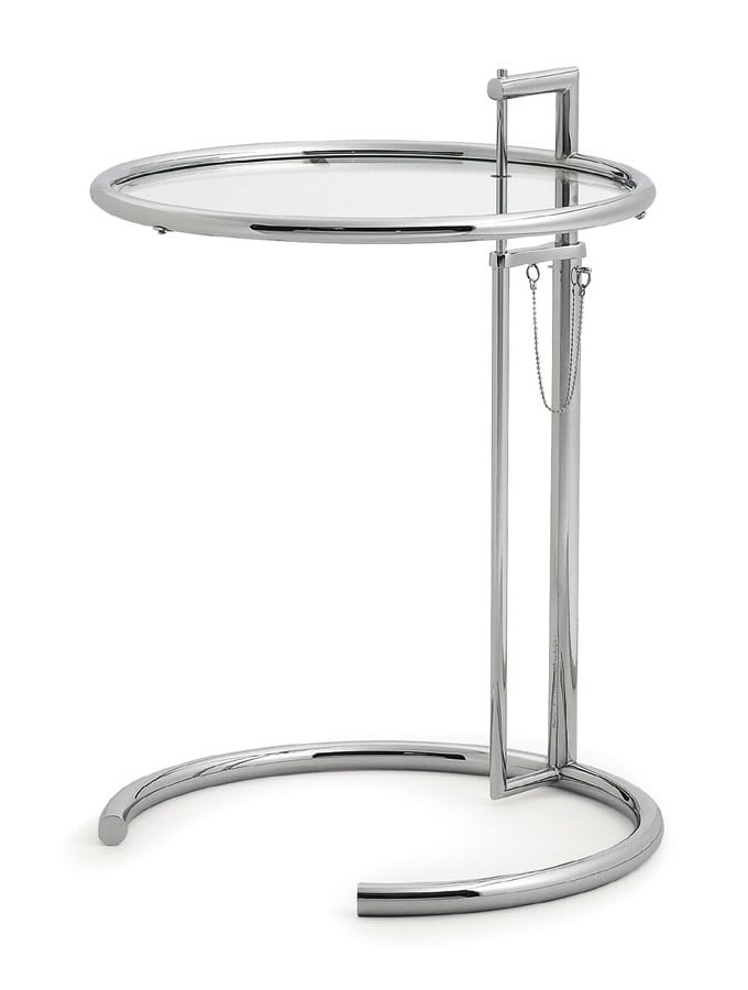 IXC(イクスシー）E-1027E-1027 クリアガラスxクロムメッキフレーム