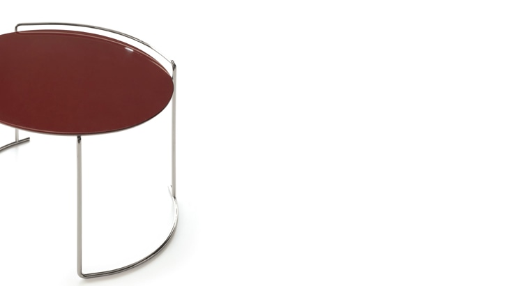 カッシーナ CASSINA KICK サイドテーブル 赤 昇降式 ジャンク