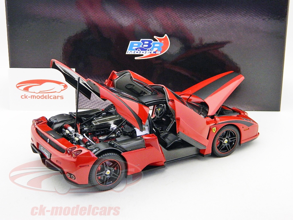 京商 BBR 美品 エンツォフェラーリ 1/18 レッド フルオープン 京商 BBR 美