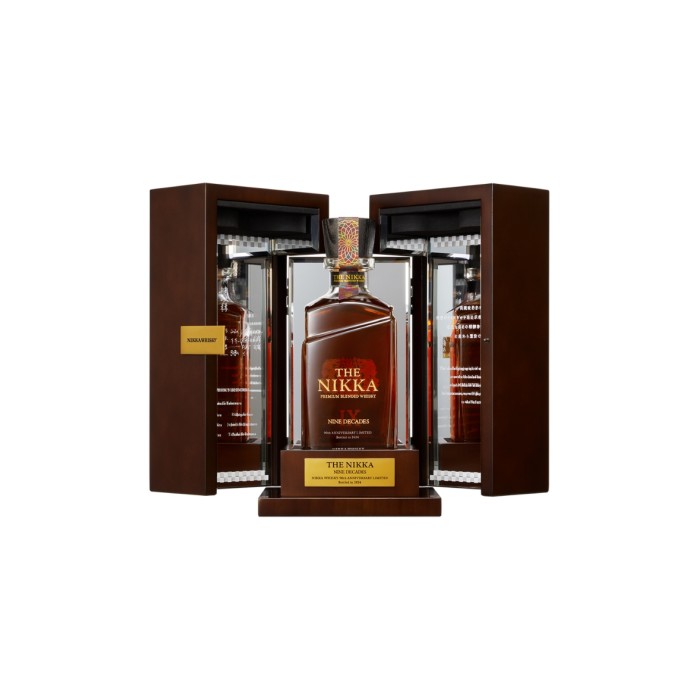 NIKKA WHISKY DATE 3本セット Japanese whisky-makers Nikka celebrate