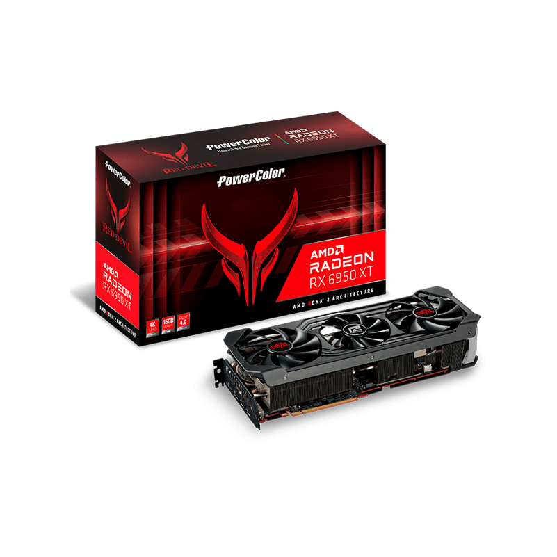 AXRX 6950XT 16GBD6-3DHE/OC | PowerColor Radeon RX 6950 XT 搭載