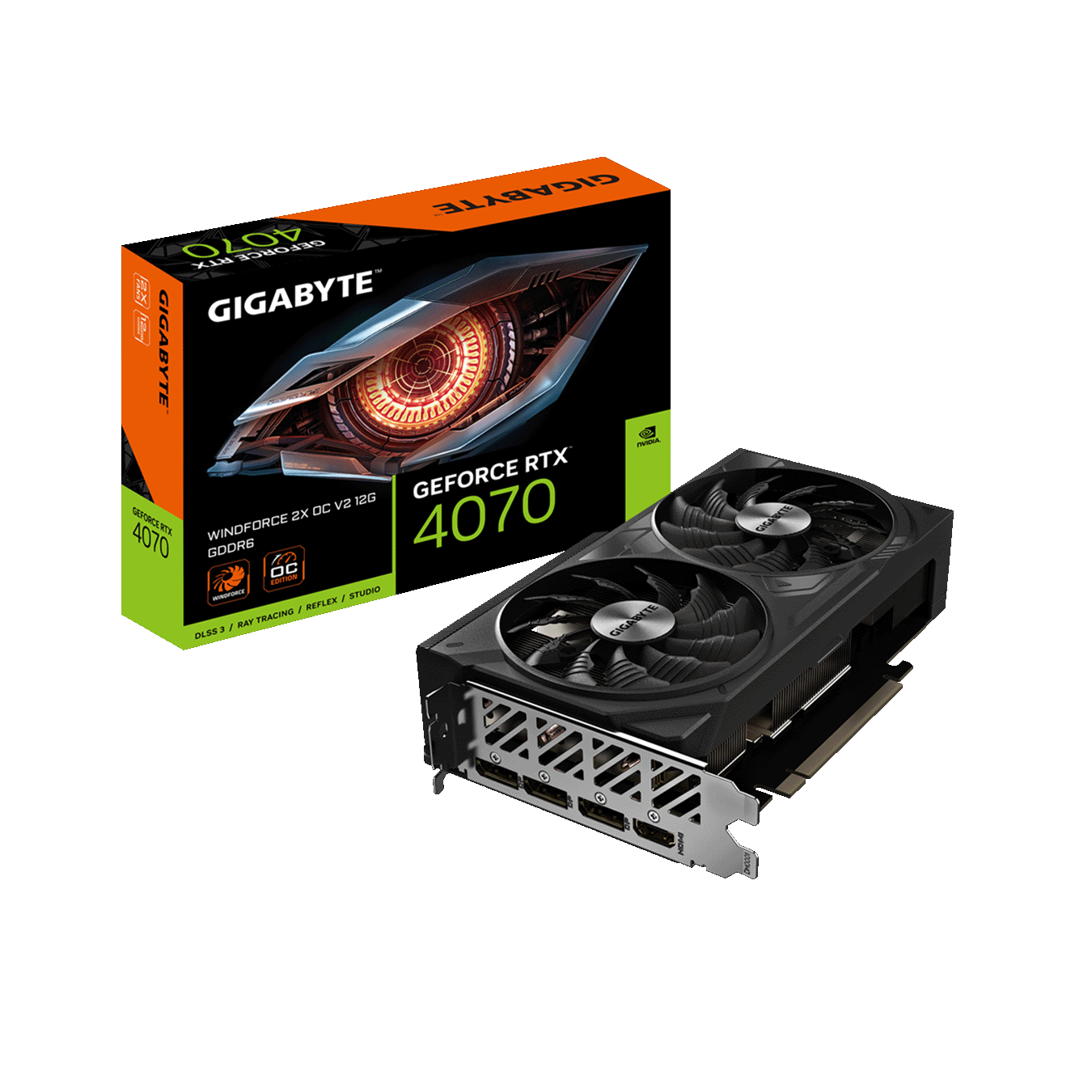 グラフィックボード・グラボ・ビデオカード GIGABYTE GEFORCE RTX 4070