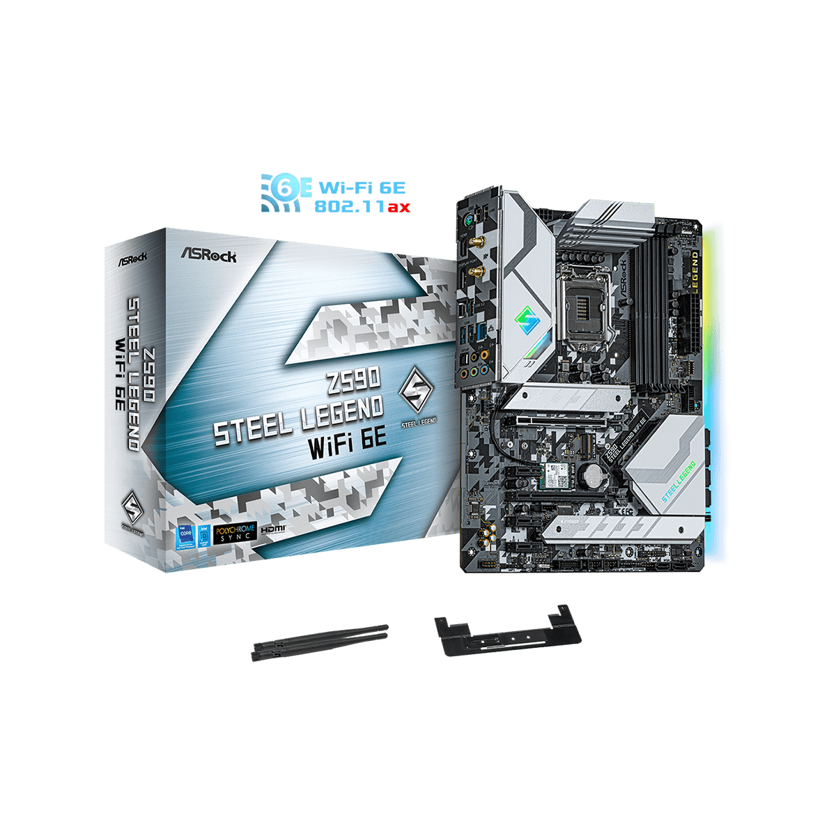 Z790 Steel Legend WiFi + i9-13900KF +メモリ Z790 Steel Legend WiFi | ASRock(アスロック) LGA1700 Intel® Z790