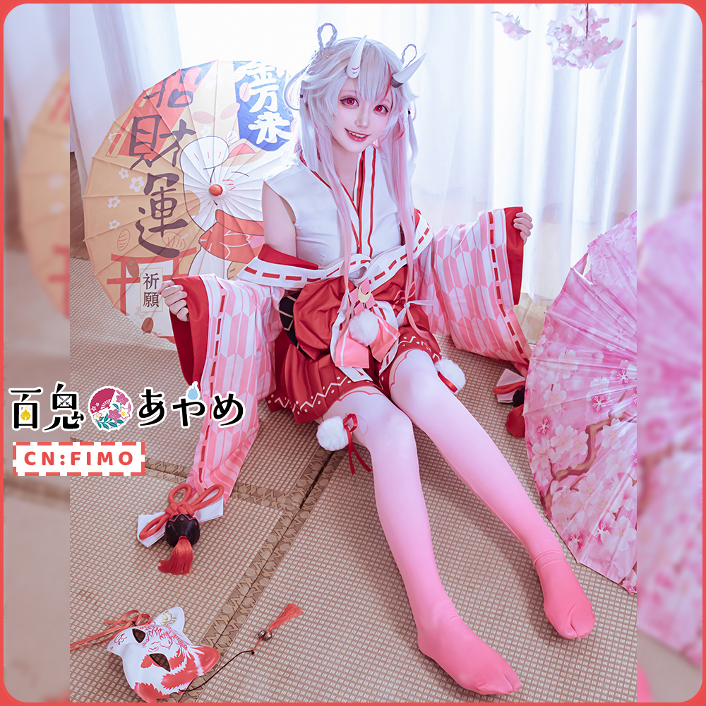 ホロライブ がうるぐら フルグラフィックTシャツ Lサイズ 巫女衣装ver