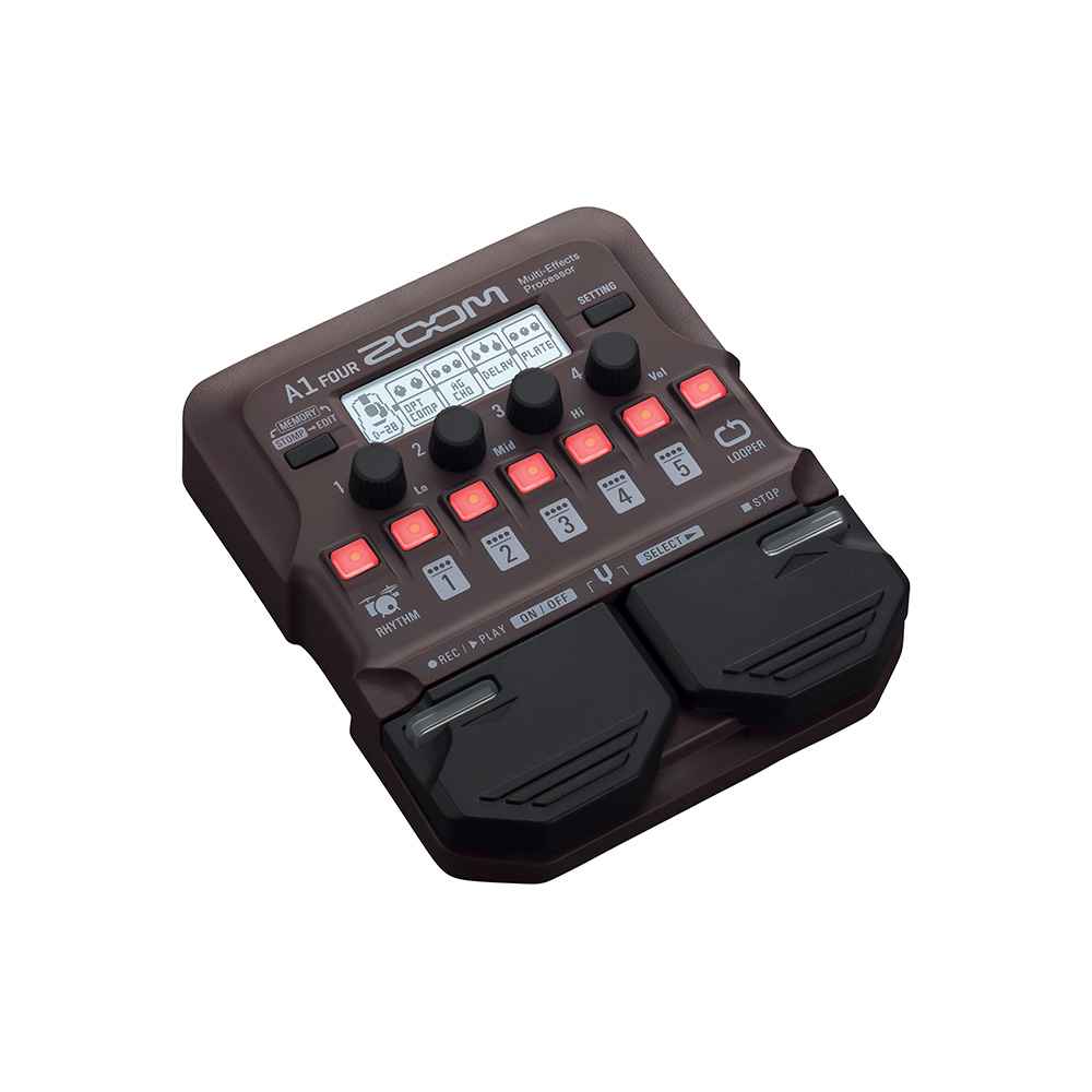 ZOOM A1 FOUR アコースティック楽器用 マルチエフェクター(ズーム