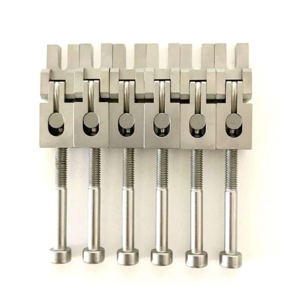 FU-Tone Titanium Replacement Saddles フロイドローズ用ブリッジ