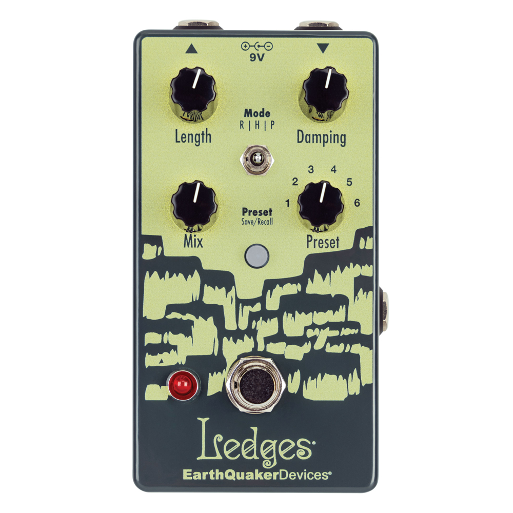 EarthQuaker Devices アースクエイカーデバイセス EQD Ledges リバーブ
