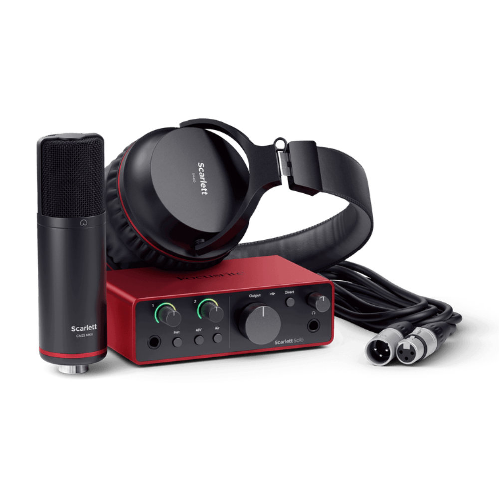 Focusrite Scarlett Solo Studio 4th Gen オーディオインターフェイス