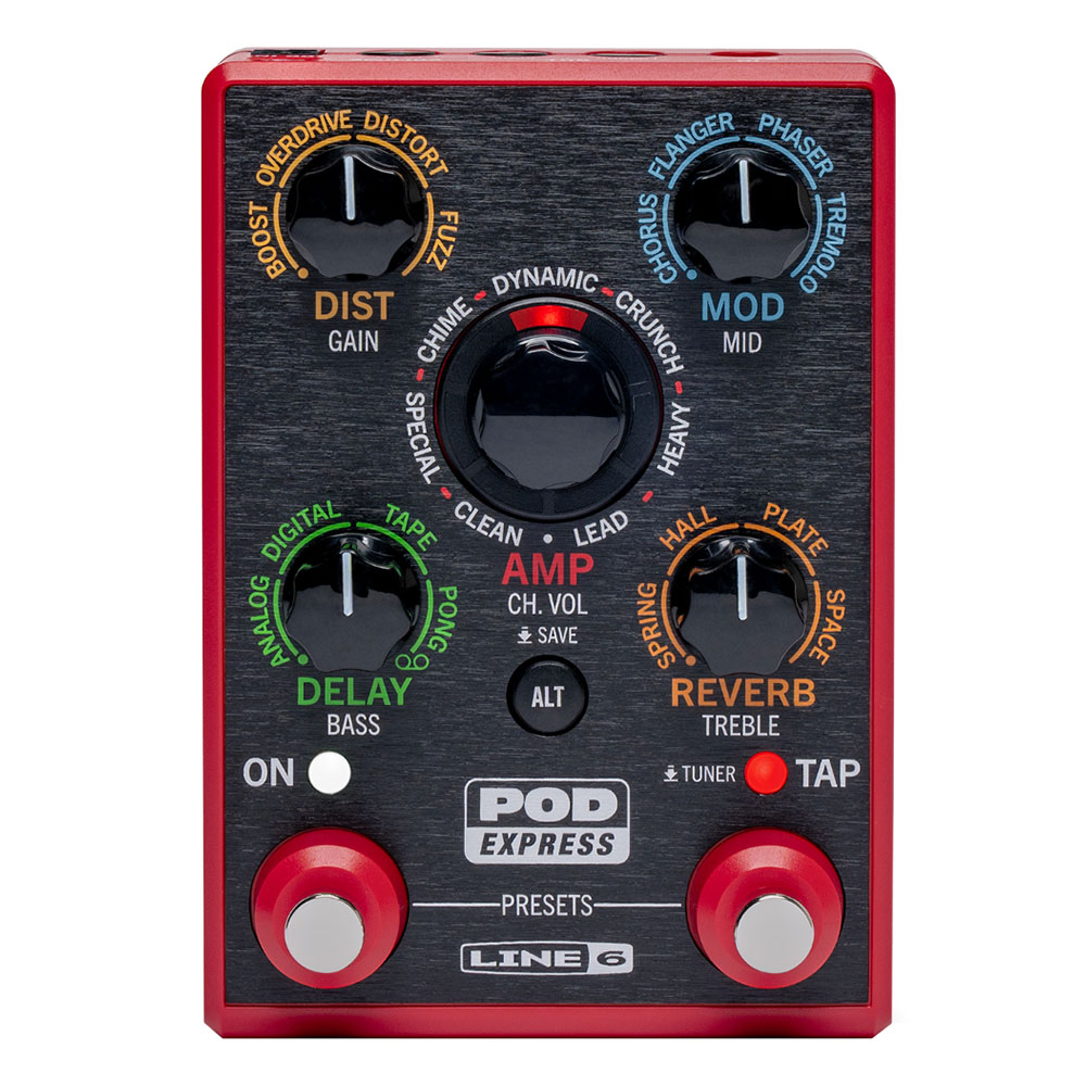 LINE 6 POD EXPRESS ギターエフェクター 中古美品 LINE6 ライン6 POD
